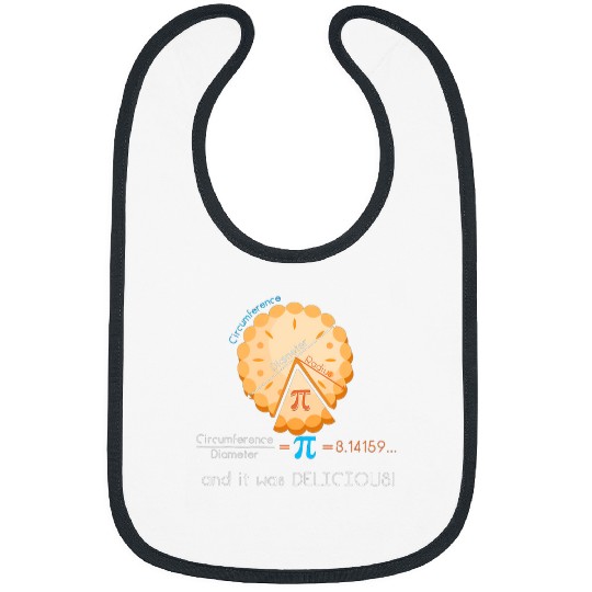 Pumpkin Pie Pi Day Math Teacher Math Professor Women Bibs