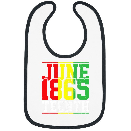 Black History Juneteenth 1865 African American 1 Bibs