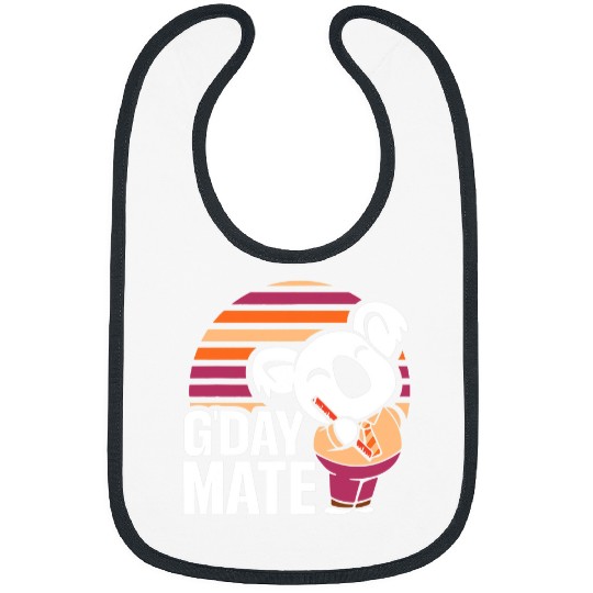 Funny Bear Gday Mate Cute Animal Koala Bear Koalas Koala Cute Bears Bibs