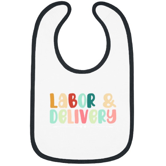 Retro Wildflowers Labor and Delivery nurses Back To School Bibs