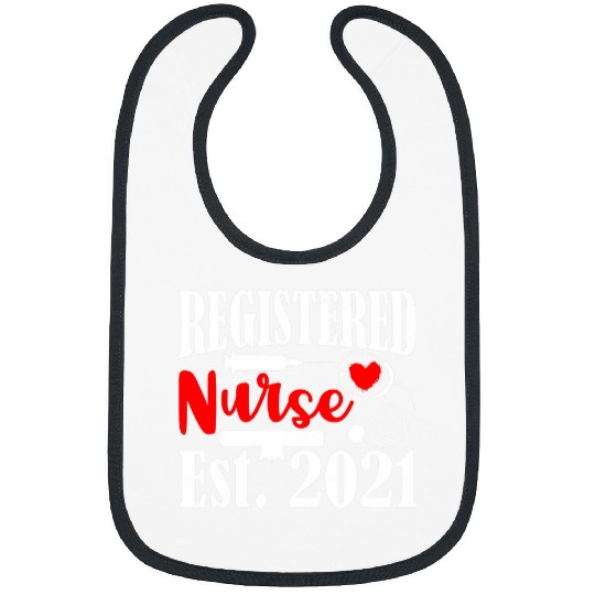 Nursing Student CNA ICU RN Nursing Graduation Him Her Bibs