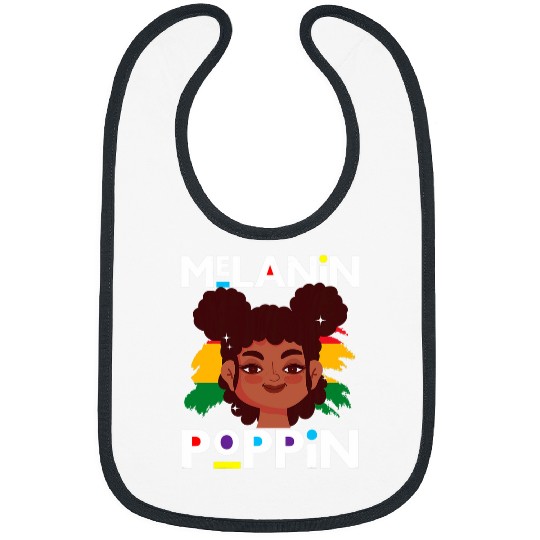 Black History Month Girl Melanin Toddler Girls Blackity Fun 2 Bibs