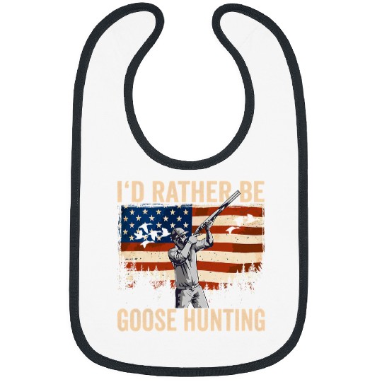 USA Id Rather Be Goose Hunting 72 Bibs
