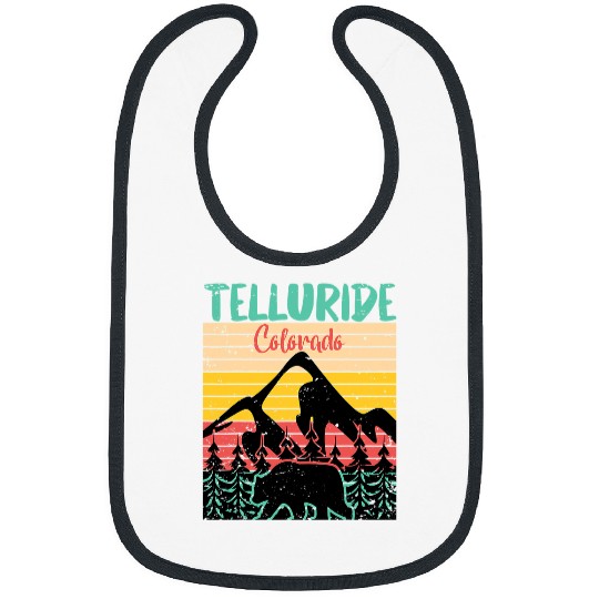 Funny Bear Telluride Mountain Colorado Mountains Bear Trails Cute Bears Bibs