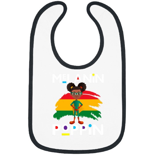 Black History Month Girl Melanin Toddler Girls Blackity Fun 4 Bibs