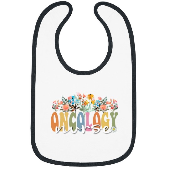 Wildflowers Oncology nurses Oncologist RN Nursing Department Bibs