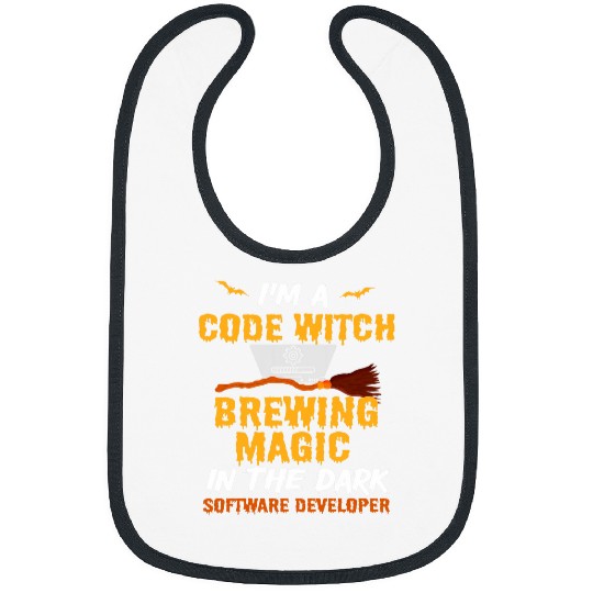 Halloween Programmer Coder Software Web Developer Coding Bibs