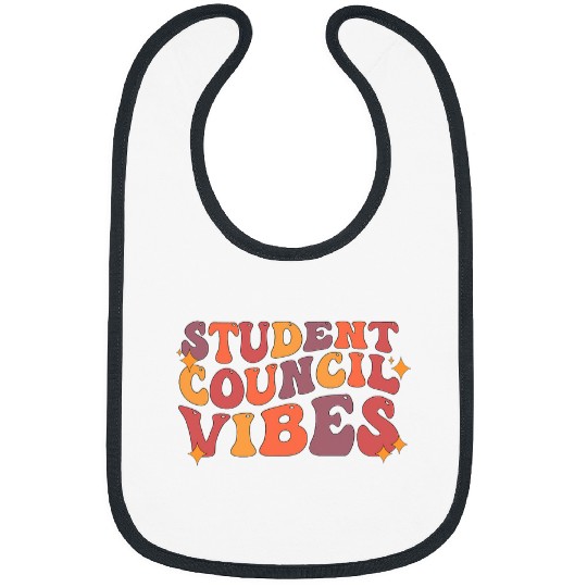 Student Council Vibes School Student Council Bibs