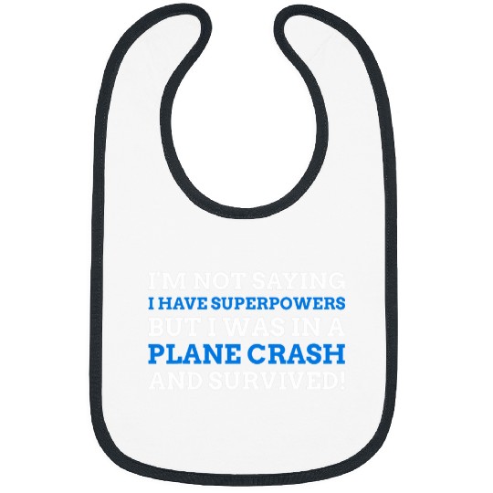 Humours Pilot Gift ideas Funny Plane Crash Bibs