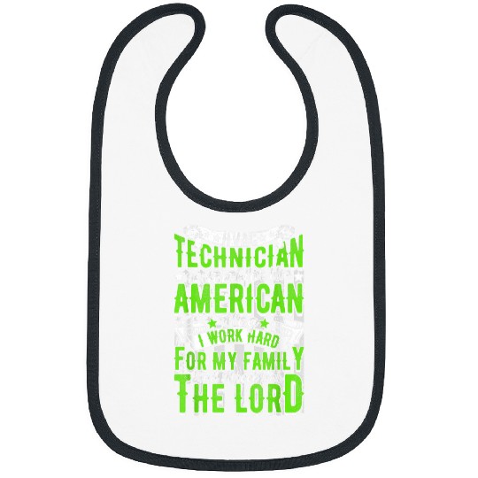 vintages Retro American Flag Proud HVAC Technician Repairman Bibs