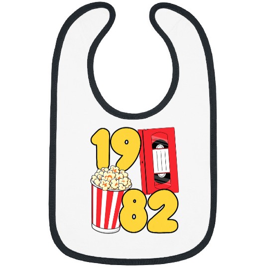 Grad Class 1982 Cinema Student 80s Movie Film School Reunion Bibs