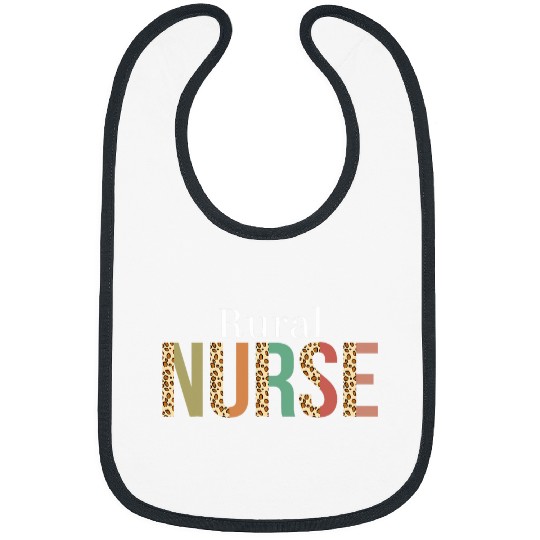 Leopard Rural nurses Print For Nursing Student Bibs