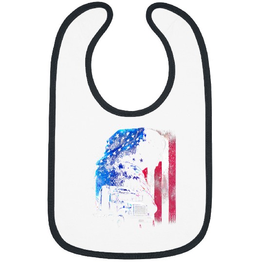 Funny trucker American Big Rigs Diesel Truck Driver 25 Bibs