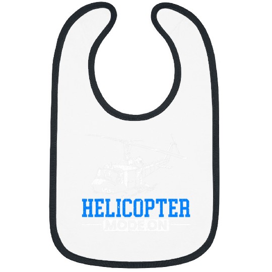 Helicopter Mode On Flight Instructor Aeronautics Aviator Bibs