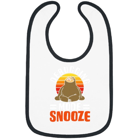 Software Developer Debugging Mode Snooze Bibs