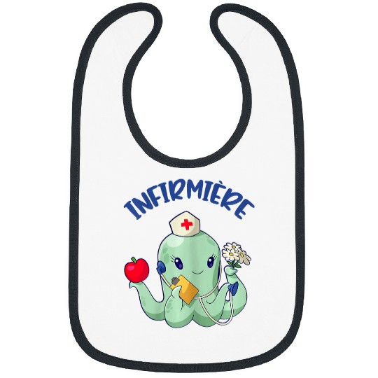 womens nurses octopus hopital humour aniaml Bibs
