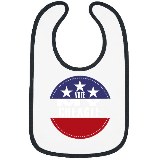 Vote My Cheagle Election Funny Election Vote Bibs
