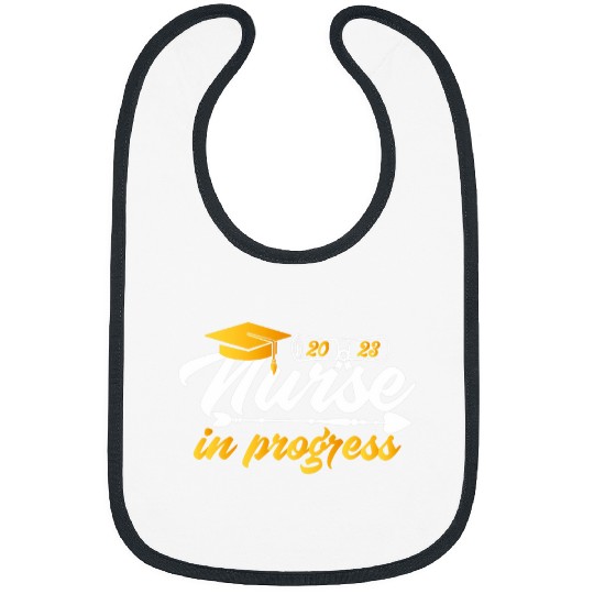 nurses In Progress RN LPN CNA Nursing Student Graduate Bibs