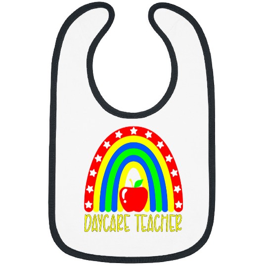 Cute daycare teacher assistant childcare provider job women Bibs