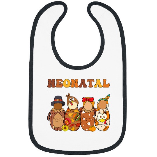 NICU Neonatal Intensive Care Unit Turkeys Thanksgiving Bibs