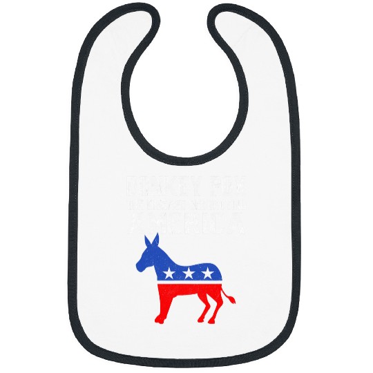 Donkey Pox The Disease Destroying America Funny antis Biden 223 Bibs