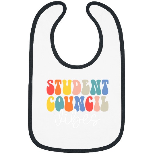 Groovy Student Council Vibes School Student Council 1 Bibs