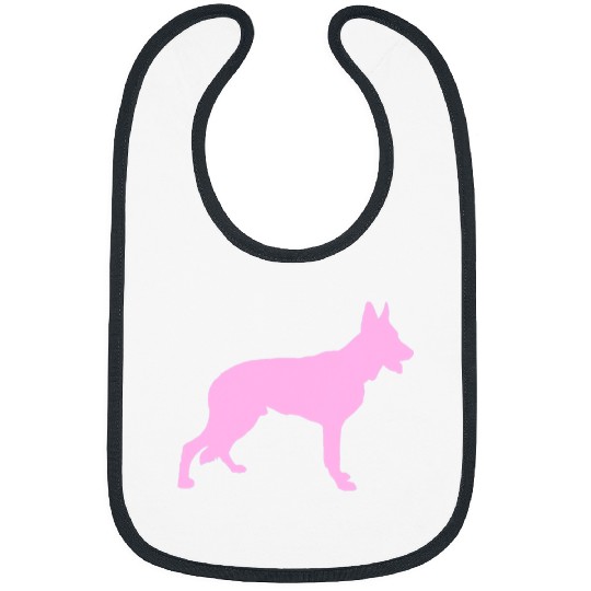 Dog Cocker Spaniel Mom Dad Pet Cute Funny Puppy Pink Bibs