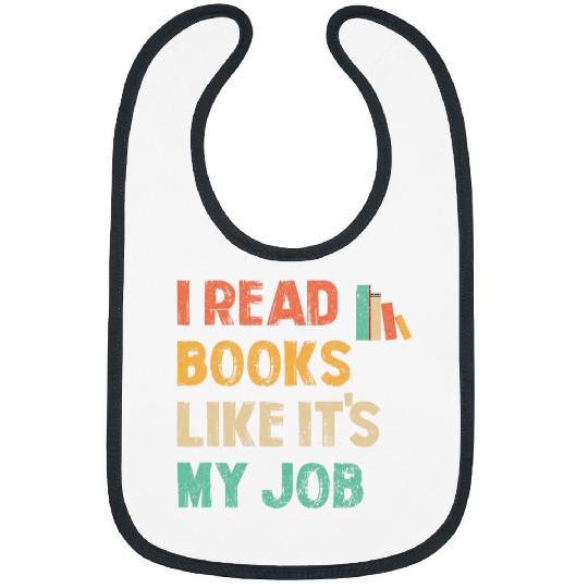 Book s For Women Librarian Men Library Reading Teacher Bibs