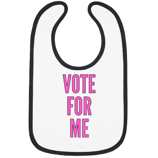 Vote For Me Election Day Student Council Apparel 2 Bibs
