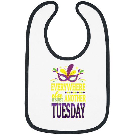 Fat Tuesday Mardi Gras New Orleans Gifts Bibs