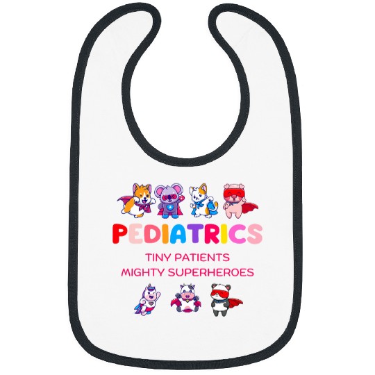 Pediatrics Caring For Tiny Patient Mighty Superheroes ped Bibs