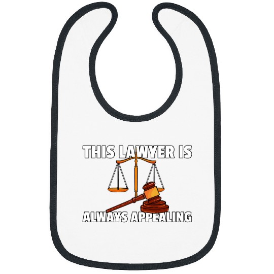 Lawyer Law Funny For Law School Student 5 Bibs