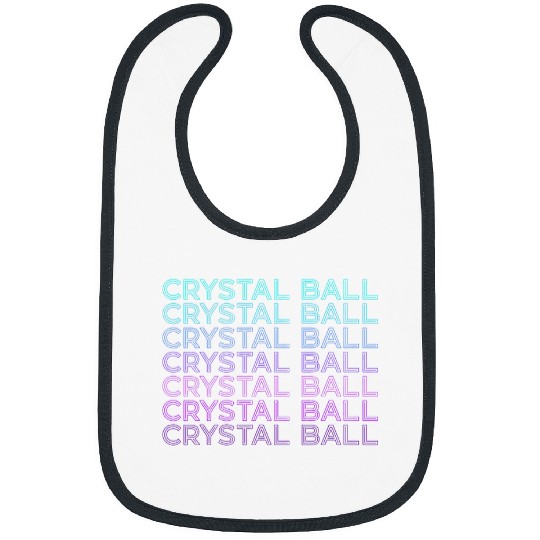 Crystal Ball Fortune Teller Retro Bibs