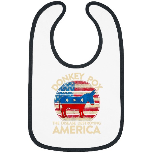Donkey Pox The Disease Destroying America Funny Donkeypox 22 Bibs