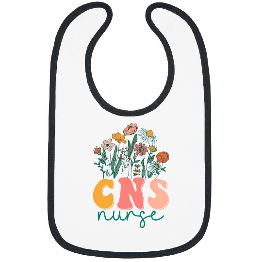 Groovy Wildflower Clinical nurses Supervisor Tees Bibs
