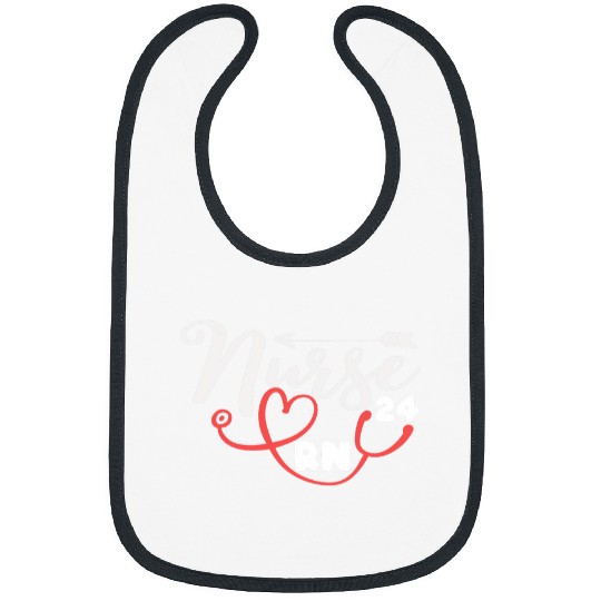 New nurses Educator Grad Job 2024 Women Rn Congratulations 2 Bibs