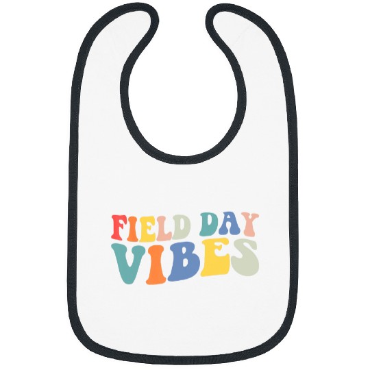 Field Day Vibes Teacher Student Cool Last Day Of School Bibs