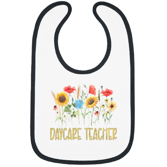 Cute daycare teacher assistant childcare provider job women 1 Bibs