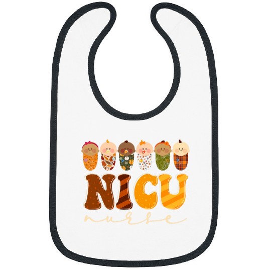 Nicu nurses Thanksgiving  Nicu nurses Fall Yall Autumn Bibs