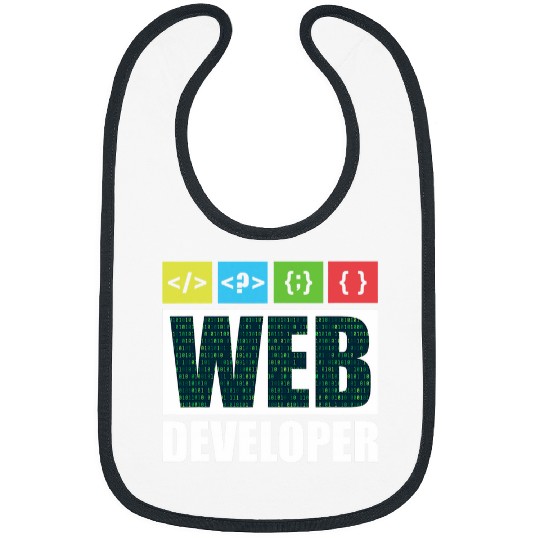Web Developer Coding Ninja Programmer HTML CSS JavaScript Bibs