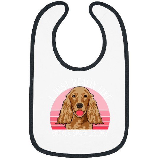 Dog Cocker Spaniel Outfit Funny Cocker Spaniel 57 Bibs
