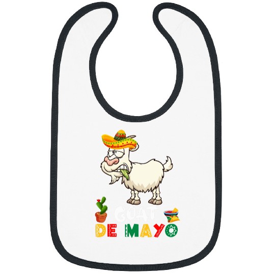 Goats Lover de mayo 2mexican Goats sombrero cinco de mayo Bibs