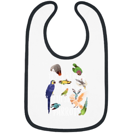 Funny Pet Parrot Cockatiel African Grey Macaw Cockatoo Bibs