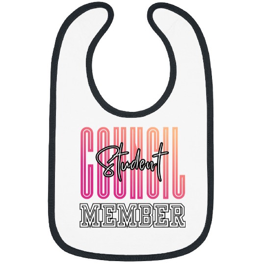 Student Council Member World Student Day School Council Vibe 1 Bibs