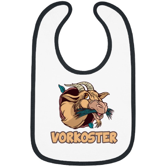 Goats Lover Vorkoster Kitchen Chef Goats Vegan Capricorn Bibs