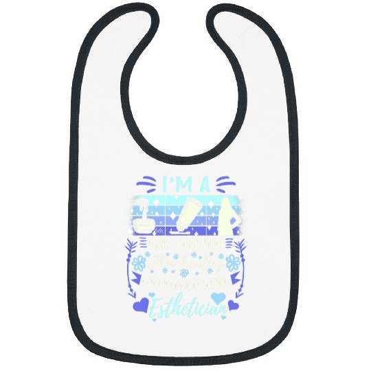 Esthetician Aesthetician Cosmetology 2 Bibs