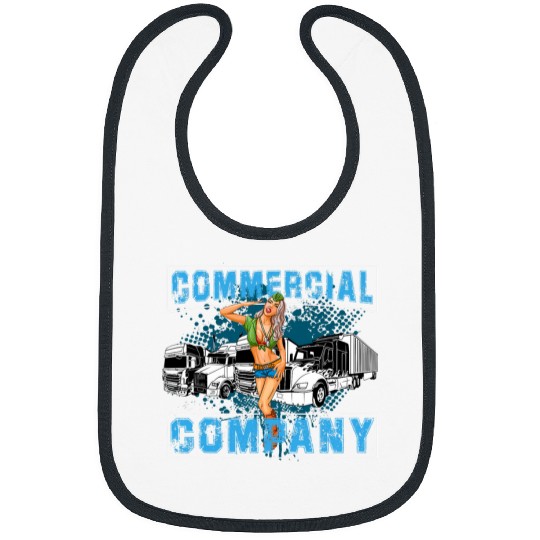 Commercial Company CB Talk Trucker Design Bibs