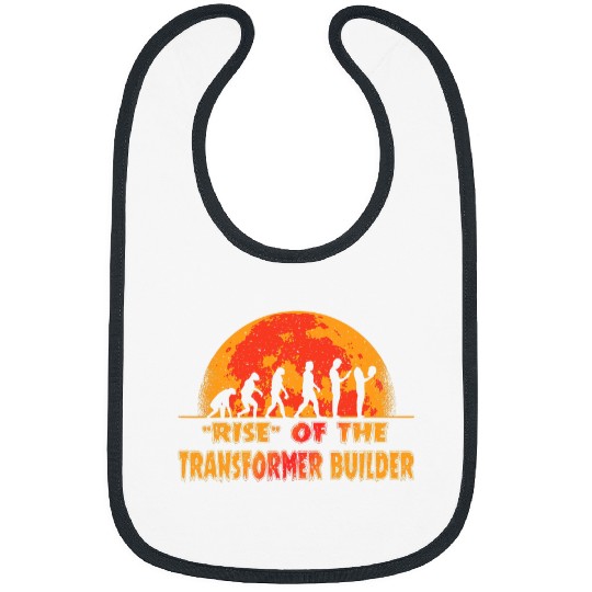 Halloween Rise of the Transformer Builder Job Coworker Bibs