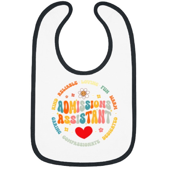 Admissions Assistant Squad Life Teacher Appreciation Bibs
