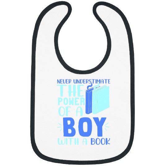 Funny Book Lover Graphic for Men and Boys Librarians Readers 21 Bibs